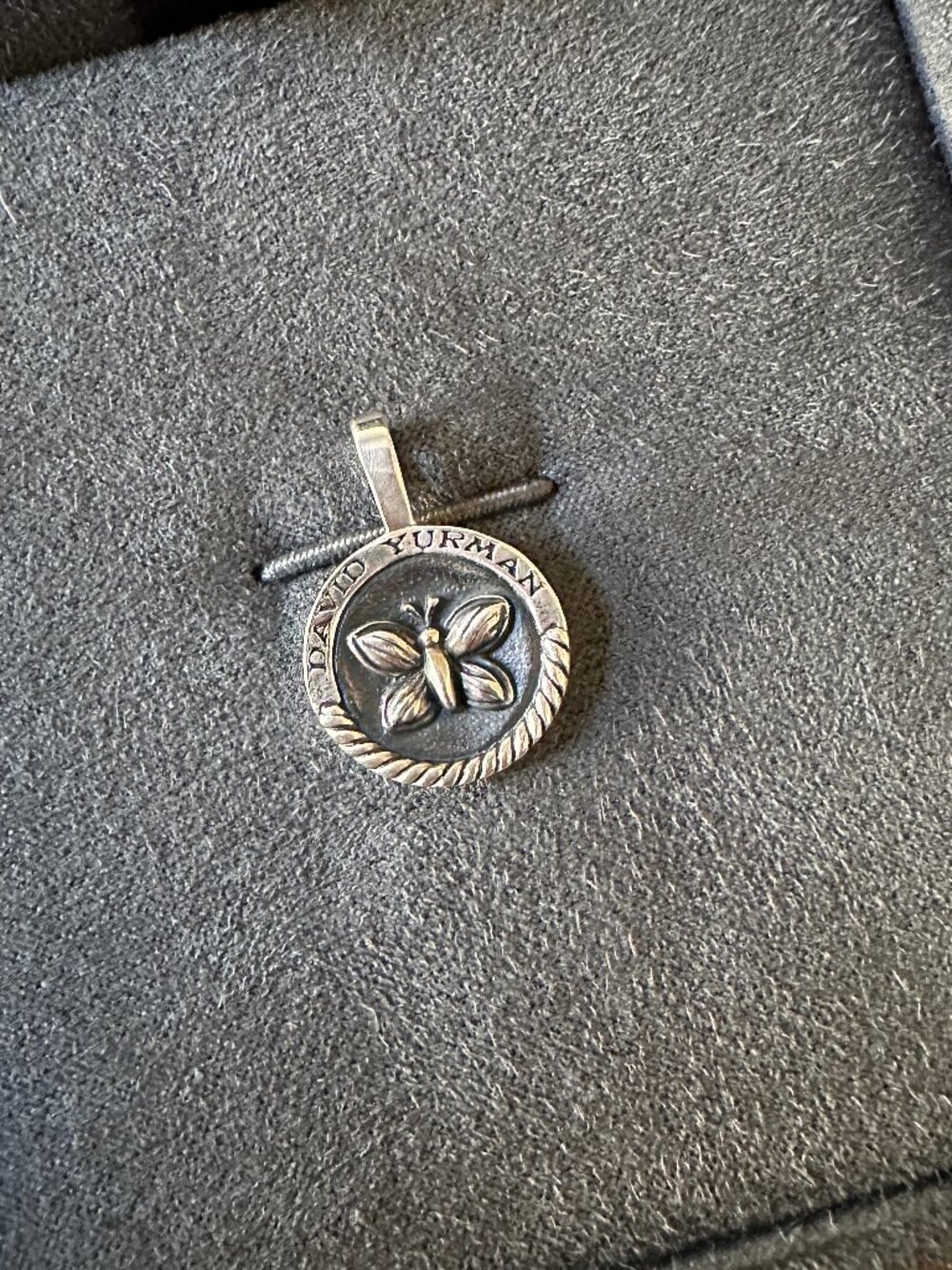 David Yurman Butterfly Pendant in Sterling Silver - 2003 - Picture 3 of 14
